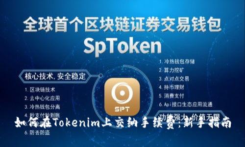 如何在Tokenim上交纳手续费：新手指南