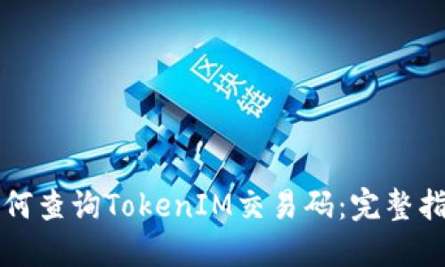 如何查询TokenIM交易码：完整指南